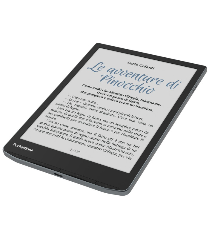 Libro electronico ebook pocketbook inkpad color 3 7.8 pulgadas 32gb - color stormy sea