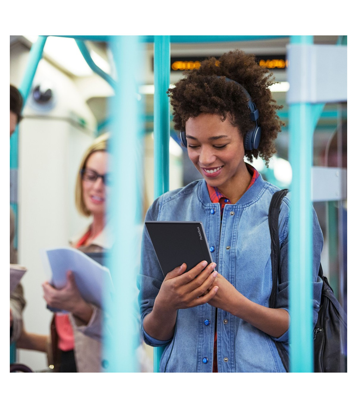 Libro electronico ebook pocketbook inkpad color 3 7.8 pulgadas 32gb - color stormy sea