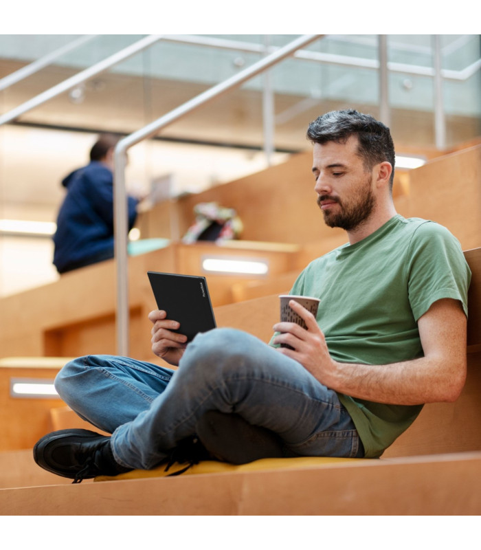 Libro electronico ebook pocketbook inkpad color 3 7.8 pulgadas 32gb - color stormy sea