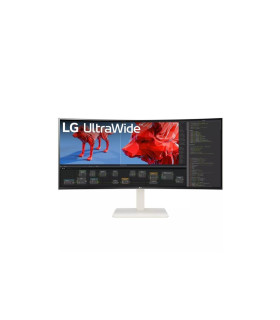 Monitor lg led ips 38wr85qc - w 37.5 pulgadas 3840 x 1600 hdmi displayport usb - c altavoces reg. altura