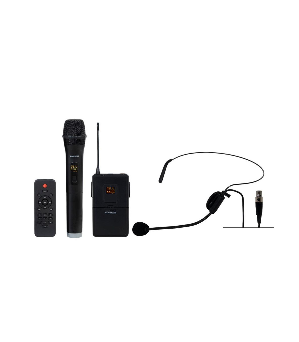 Altavoz portatil con microfono fonestar malibu - 315 - 50w rms