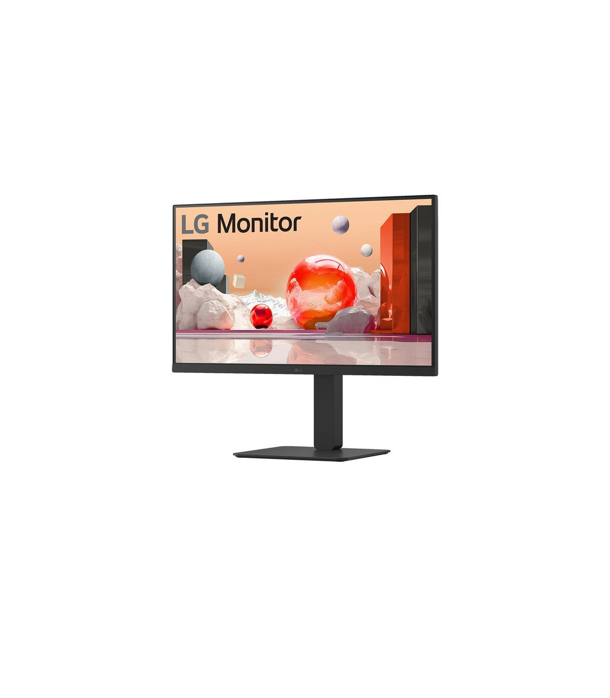 Led ips lg 27ba850 27 pulgadas fhd usb hdmi displayport reg. altura altavoces cam
