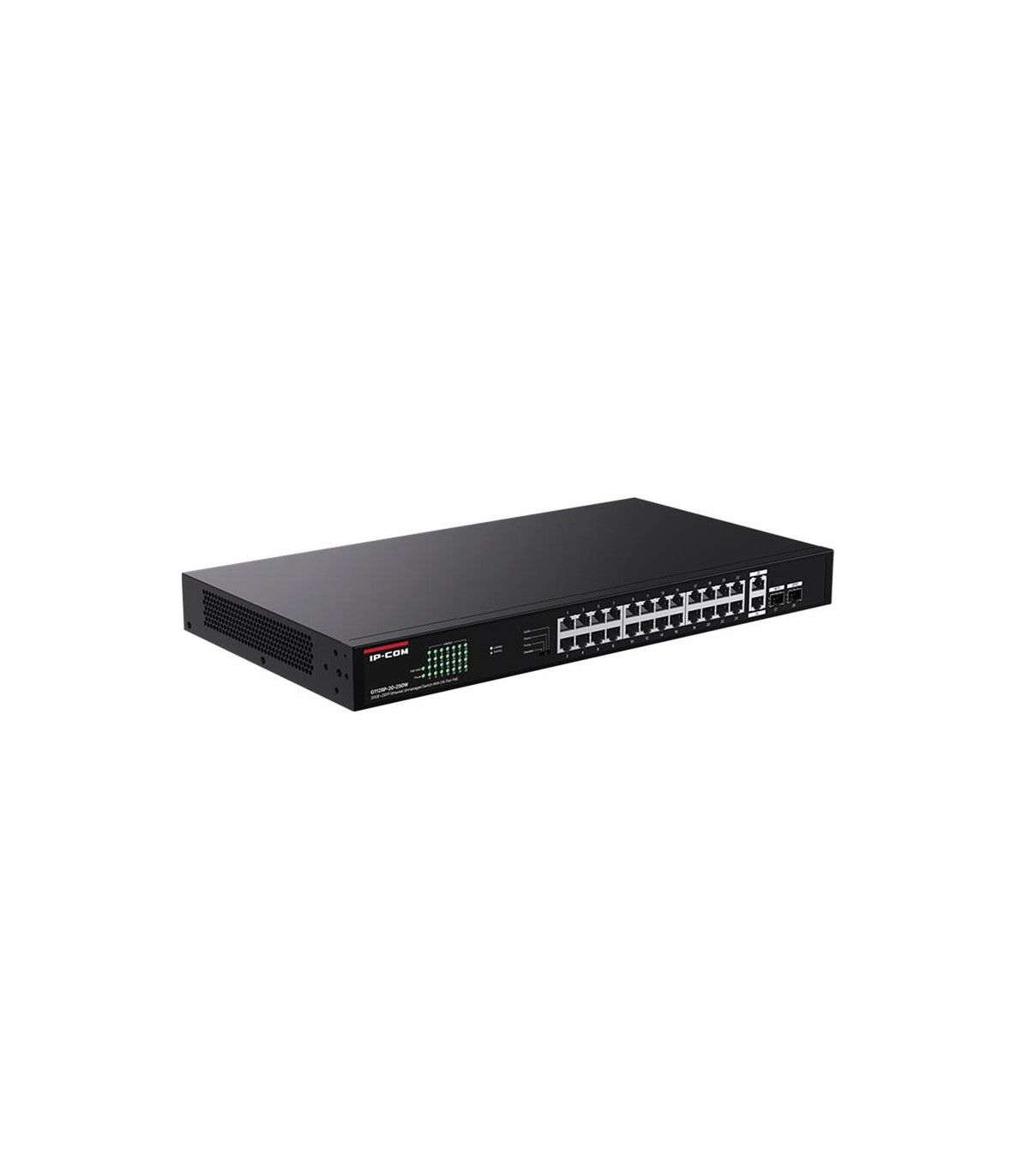 Switch ip - com g1128p - 24 - 250w 28 puertos