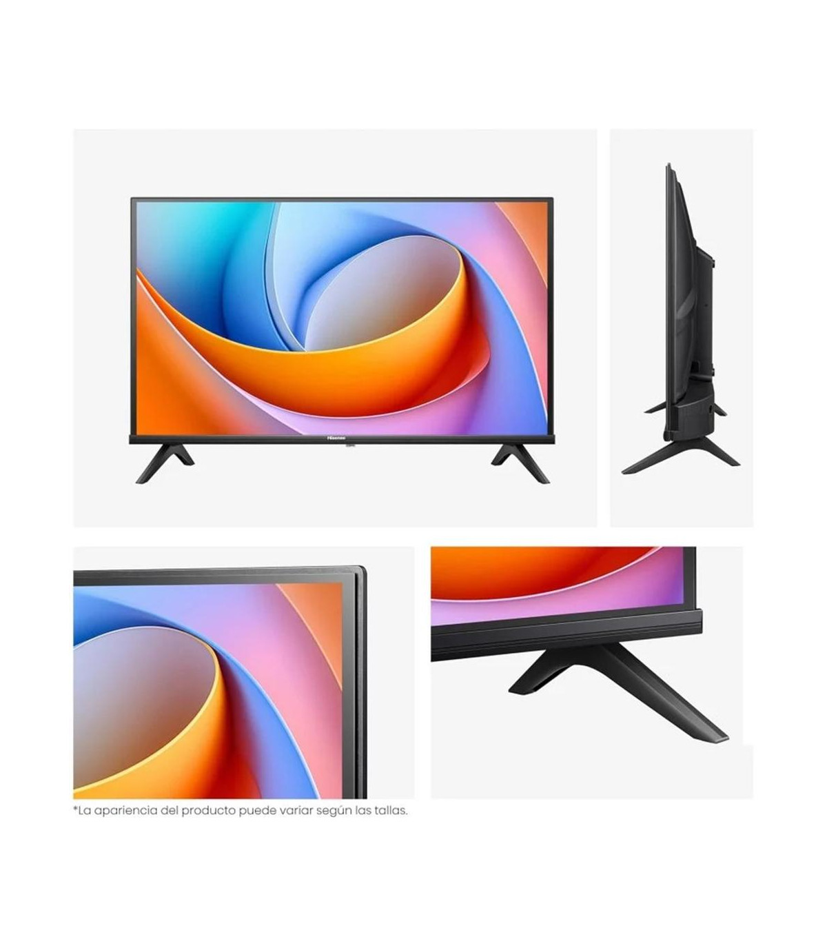 Tv hisense 32 pulgadas led hd ready - 32a4q - smart tv