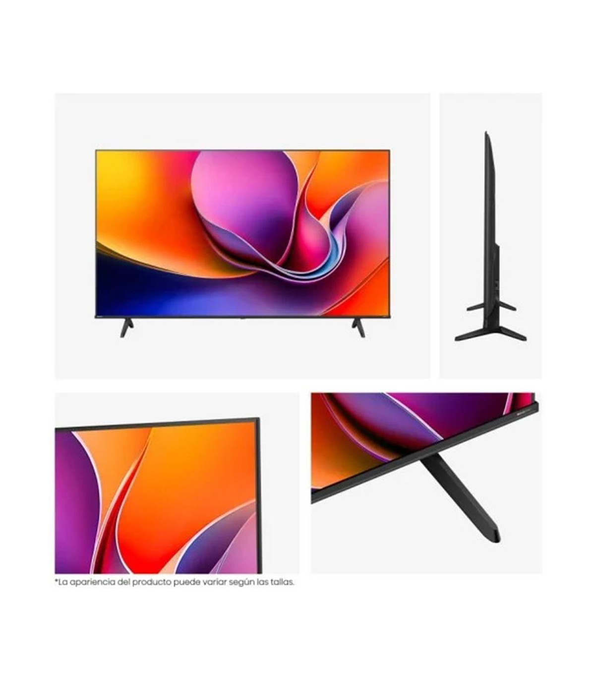 Tv hisense 43 pulgadas led 4k uhd - 43a6q - smart tv