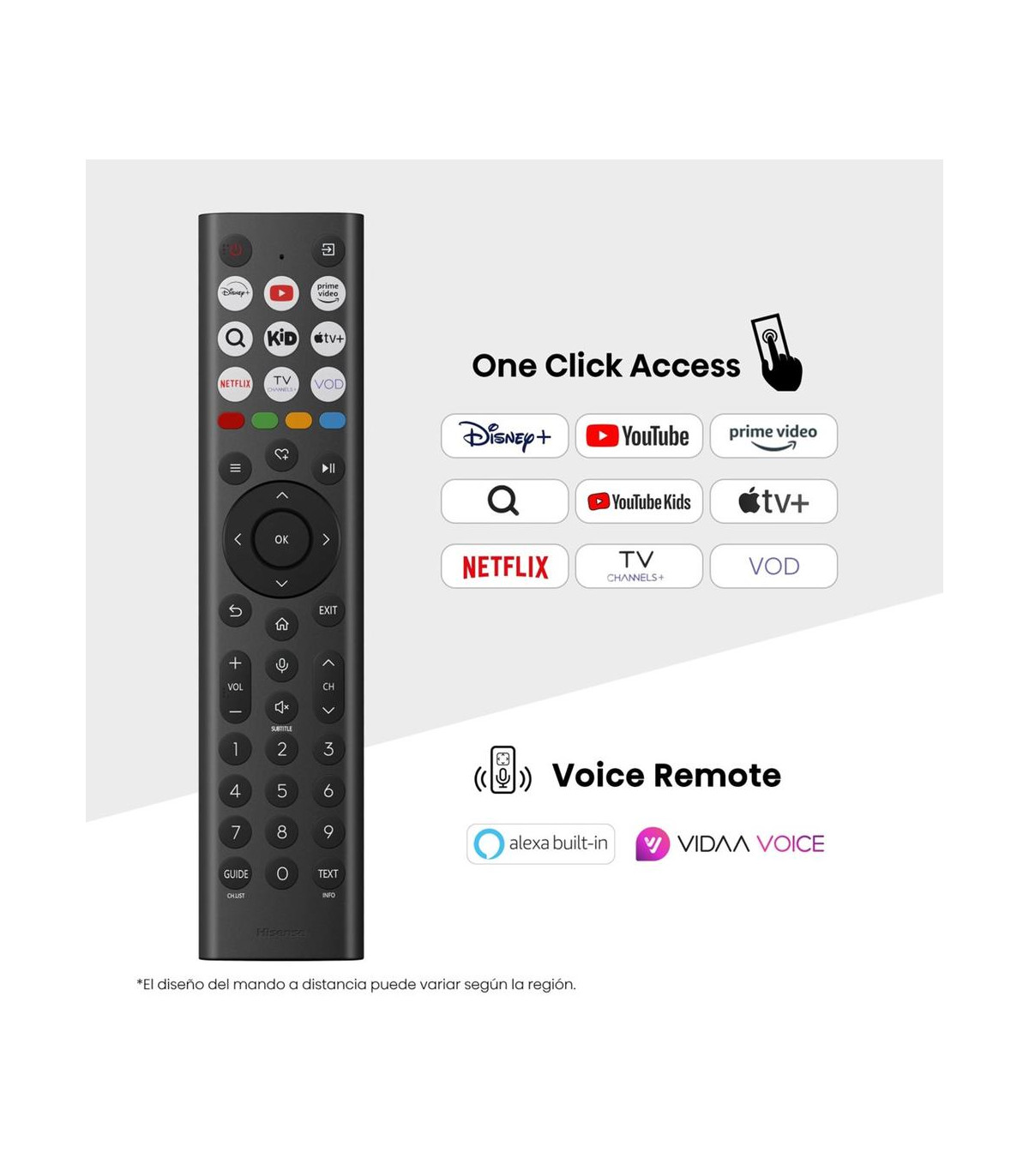 Tv hisense 55 pulgadas led 4k uhd - 55a6q - smart tv