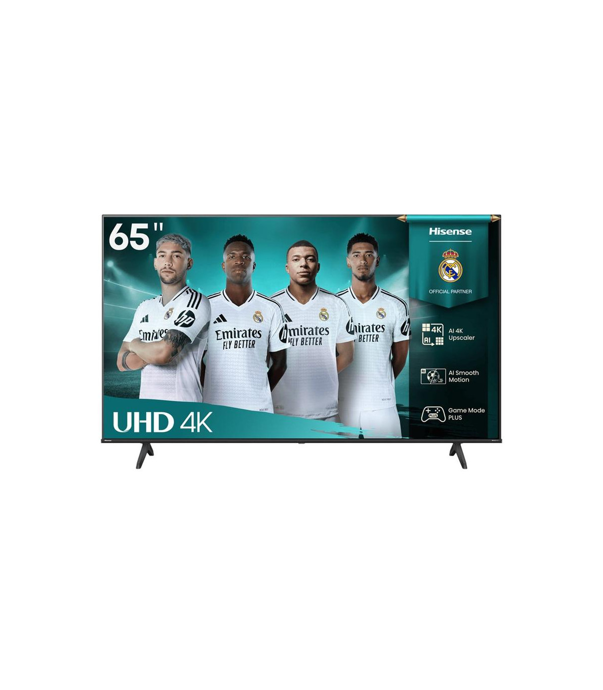Tv hisense 65 pulgadas led 4k uhd - 65a6q - smart tv
