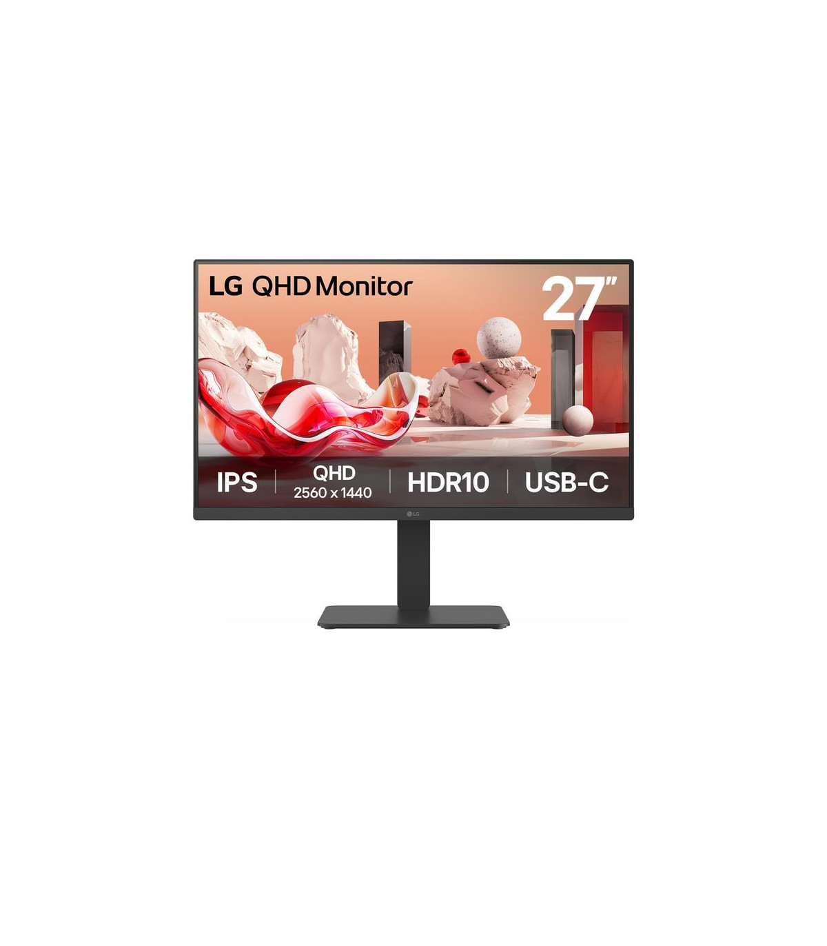 Monitor lg 27ba65qb - b 27 pulgadas qhd 100hz