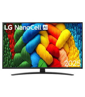 Tv lg 43 pulgadas nanocell 4k uhd -  43nano81a6a.aeu -  smart tv