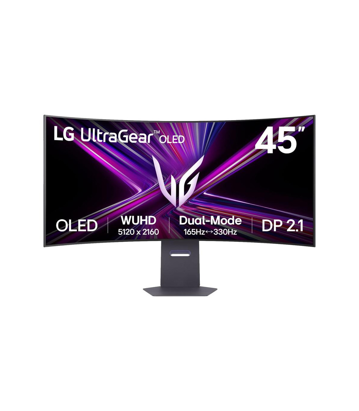 Monitor curvo gaming lg ultragear 45gx950a - b 44.5 pulgadas 5k 165hz