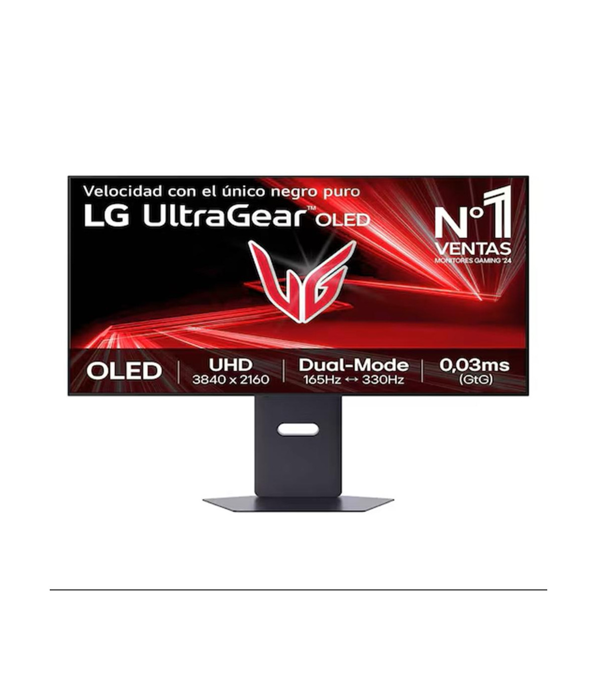 Monitor gaming lg ultrafine 32gx850a - b 32 pulgadas 4k uhd 165hz