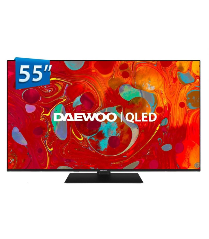 Tv daewoo 55 pulgadas qled 4k uhd - 55dm75qv - smart tv
