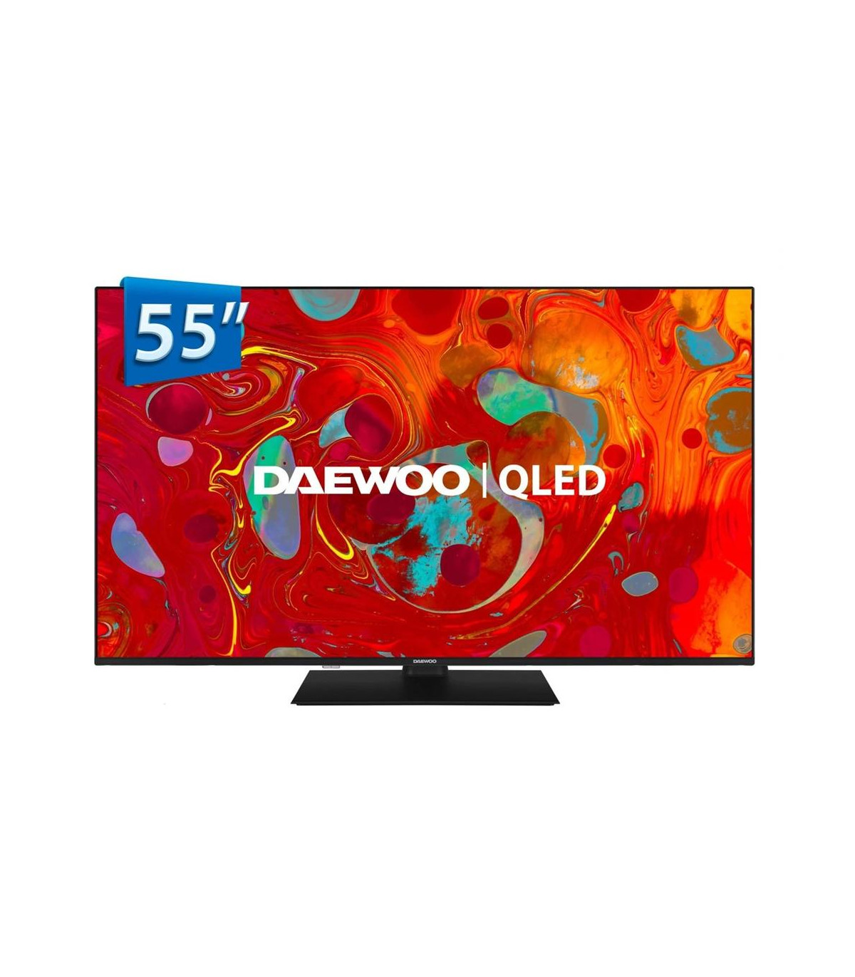 Tv daewoo 55 pulgadas qled 4k uhd - 55dm75qv - smart tv