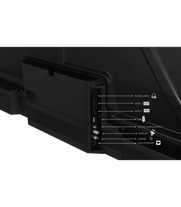 Tv daewoo 55 pulgadas qled 4k uhd - 55dm75qv - smart tv