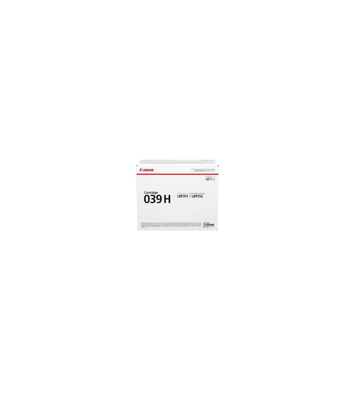 Toner canon 039h negro 25.000 copias lbp351dn - lbp352dn