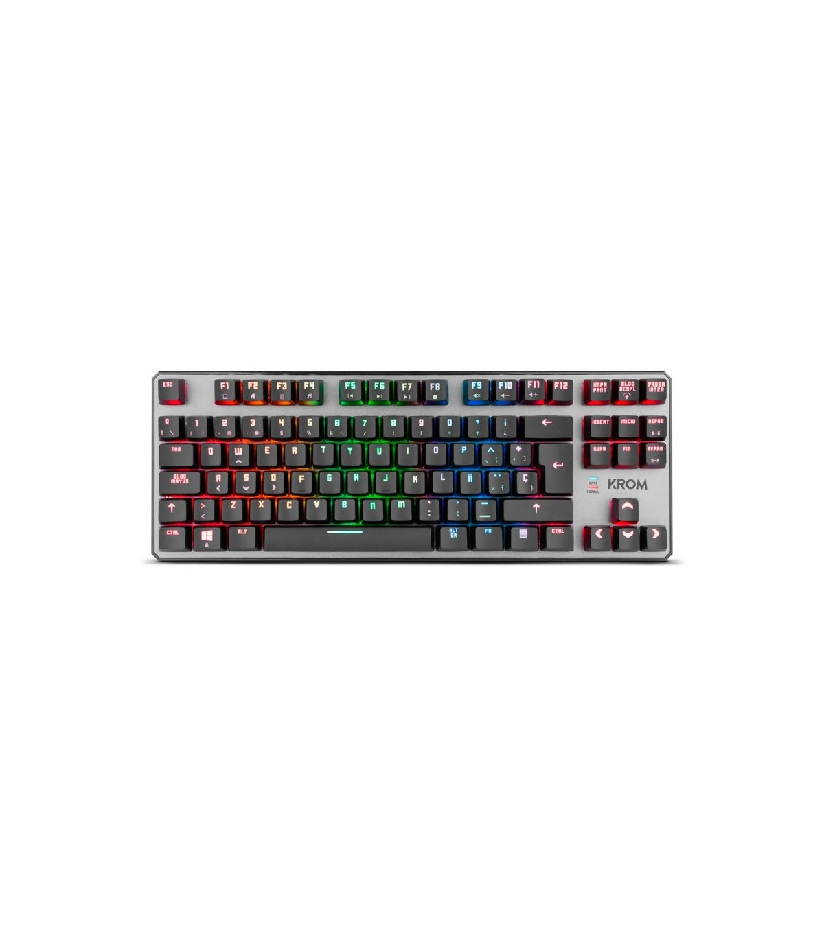 Krom Teclado mecánico RGB Krom KERNEL TKL (ten-key