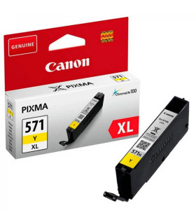 Cartucho tinta canon cli - 571y xl amarillo mg5751 mg6851 mg7750
