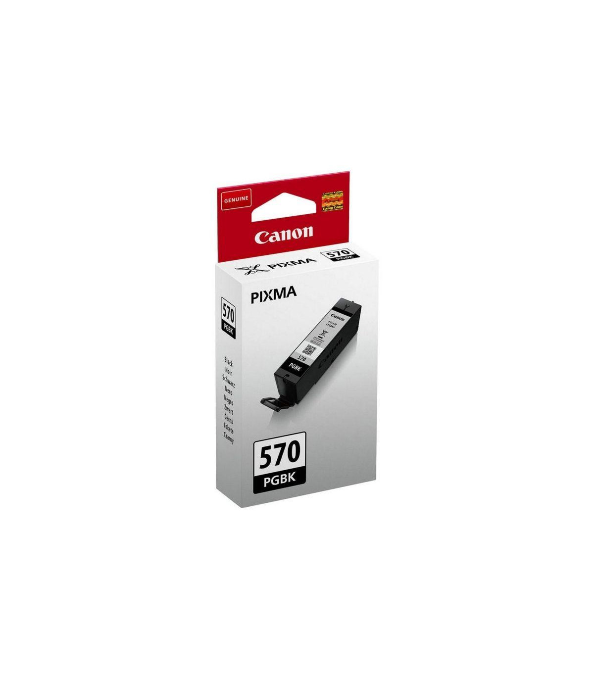 Cartucho tinta canon pgi - 570pgbk negro mg5750 - 6580 - 7750