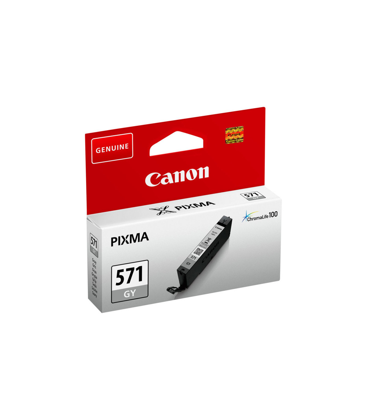 Cartucho tinta canon cli - 571gy gris mg7750 mg7751 mg7752