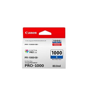 Cartucho canon pfi - 1000b azul pro - 1000