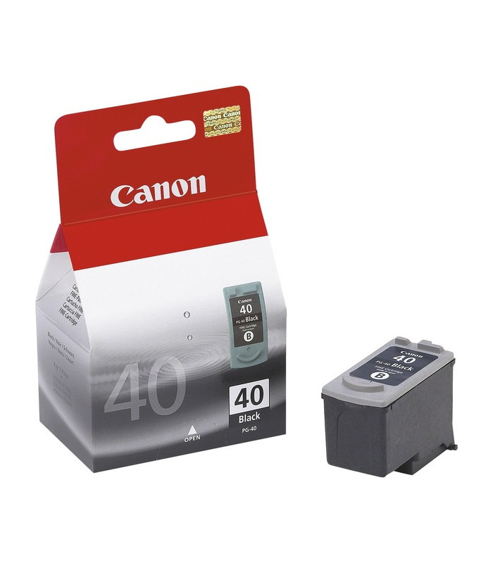 Cartucho tinta canon pg 40 negro 16ml pixma 1600 -  2200 -  2600 -  mp150 -  170 -  190 -  450 -  pg40
