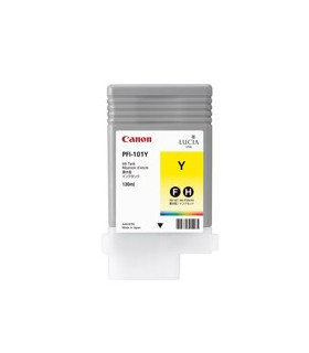 Cartucho canon pfi - 101y amarillo ipf5000 -  ipf5100 -  ipf6000s -  ipf6100 -  ipf6200