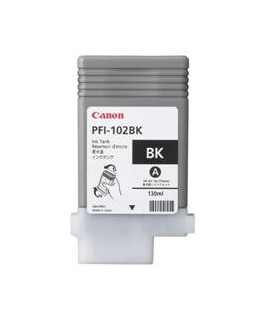 Cartucho canon pfi - 102 negro ipf500 -  ipf510 -  lp17 -  ipf600 -  ipf610 -  ipf605 -  lp24 -  ipf650 -  ipf655 -  ipf700 -  i