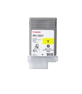Cartucho canon pfi - 102 amarillo ipf500 -  ipf510 -  lp17 -  ipf600 -  ipf610 -  ipf605 -  lp24 -  ipf650 -  ipf655 -  ipf700 -