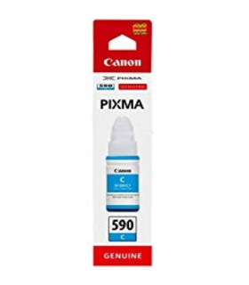Botella tinta canon gi - 590c cian 70ml 7000 paginas