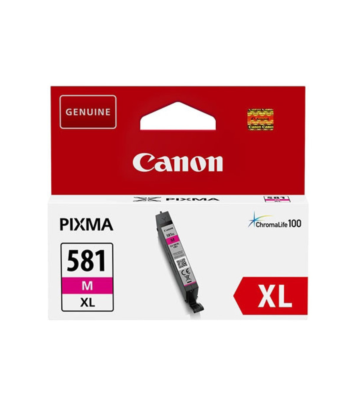 Cartucho tinta canon cli 581 m xl magenta pixma tr7550 - tr8550 - ts6150 - ts6151 - ts8150 - ts8151 - ts8152 - ts9150 - ts9155