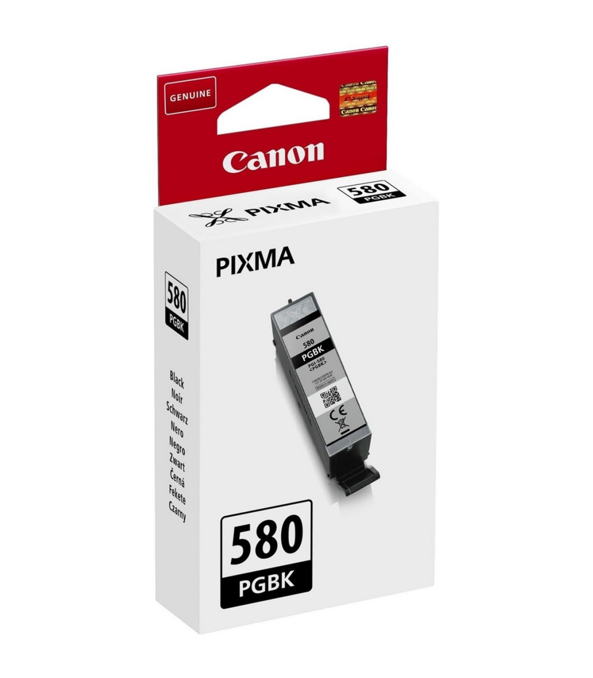 Cartucho tinta canon pgi - 580pgbk negro pixma tr7550 - tr8550 - ts6150 - ts6151 - ts8150 - ts8151 - ts8152 - ts9150 - ts9155