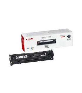 Toner canon 718bk 3.400 paginas lbp - 7200cdn serie - mf8300