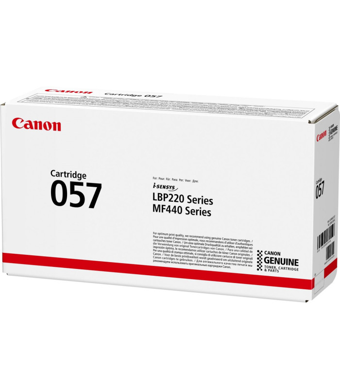 Toner canon 057 negro lbp220 - mf440