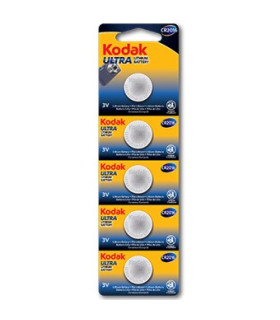 Blister pilas kodak boton litio ultra 2016 blister carton perforado -  5 pilas