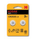 Blister pilas kodak boton litio max cr 2025 -  pack blister 2 pilas