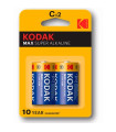 Blister pilas kodak alcalina max c lr14 1.5v - blister 2 pilas