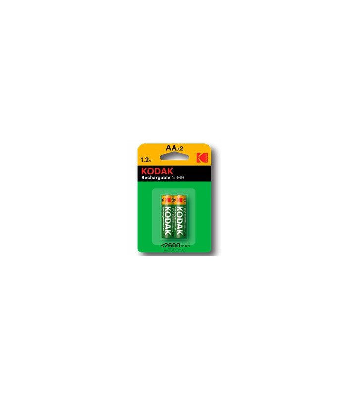 Blister pilas kodak recargables ni - mh aa lr6 2600 mah - blister 2 pilas