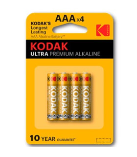 Blister pilas kodak alcalina ultra aaa lr3 -  blister 4 pilas