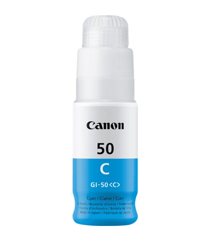Botella tinta canon gi - 50c cian 7700 paginas
