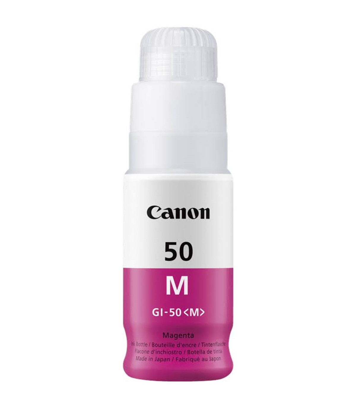 Botella tinta canon gi - 50m magenta 70ml 7700 paginas