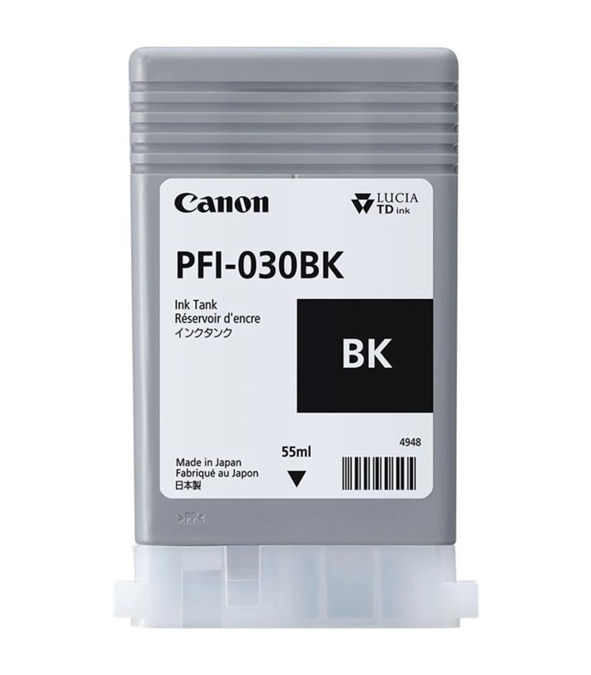 Cartucho canon pfi - 030 negro ta - 20ta - 20 mfp l24eita - 30ta - 30 mfp l36ei