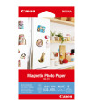 Papel canon foto magnetico mg - 101 3634c002 a6 10x15 - 5 hojas