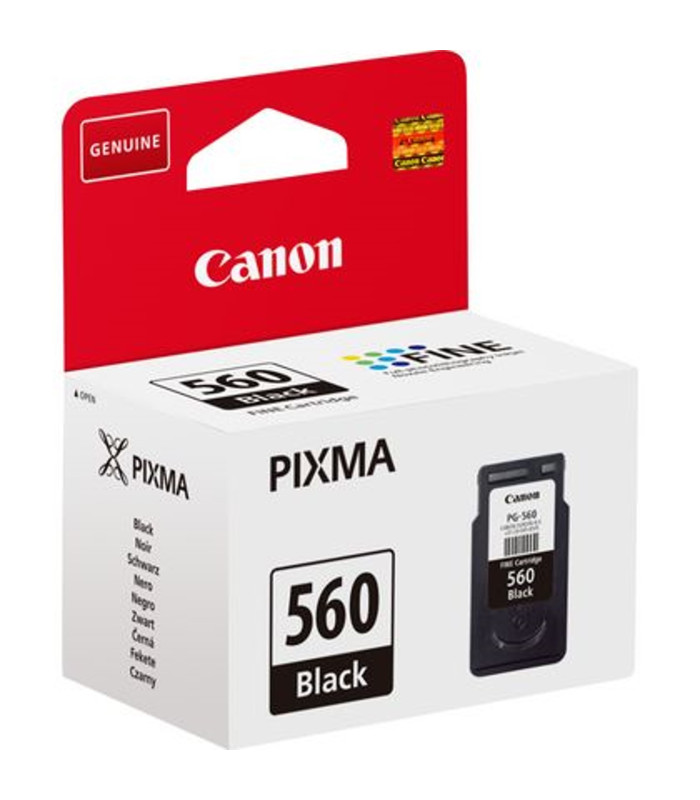 Cartucho tinta canon pg - 560 negro 7.5ml 180 paginas ts5350 -  ts5351