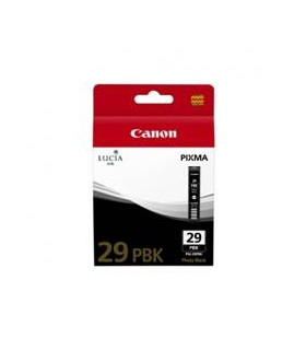 Cartucho tinta canon pgi - 29pbk photo negro pixma pro 1