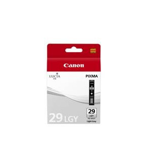 Cartucho tinta canon pgi - 29lgy gris claro pixma pro 1