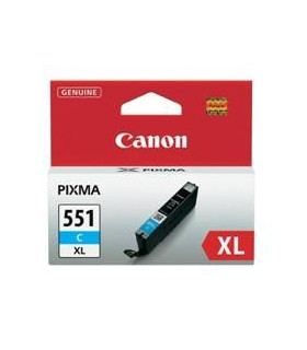 Cartucho tinta canon cli 551 xl cian  mg6350 -  mg5450