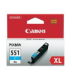 Cartucho tinta canon cli 551 xl cian mg6350 - mg5450