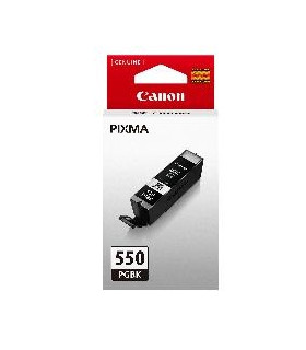 Cartucho tinta canon pgi - 550 pgbk negro pigmentado  mg5450 - ip7250