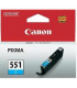 Cartucho tinta canon cli - 551 cian  mg6350 -  mg5450