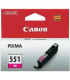Cartucho tinta canon cli - 551 magenta mg6350 - mg5450